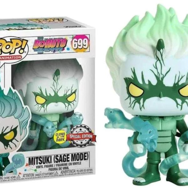 Figura POP! Boruto Mitsuki Sage Mode GITD Special Edition - FUNKO