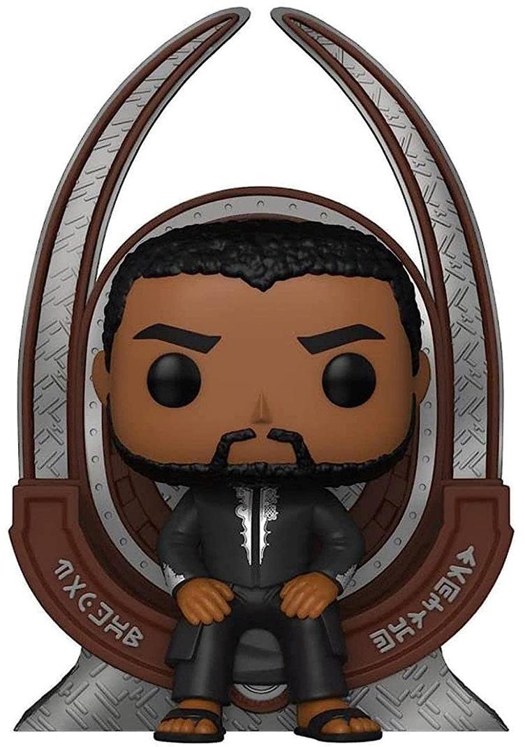Figura Pop! T´Challa No Trono Black Panther - FUNKO