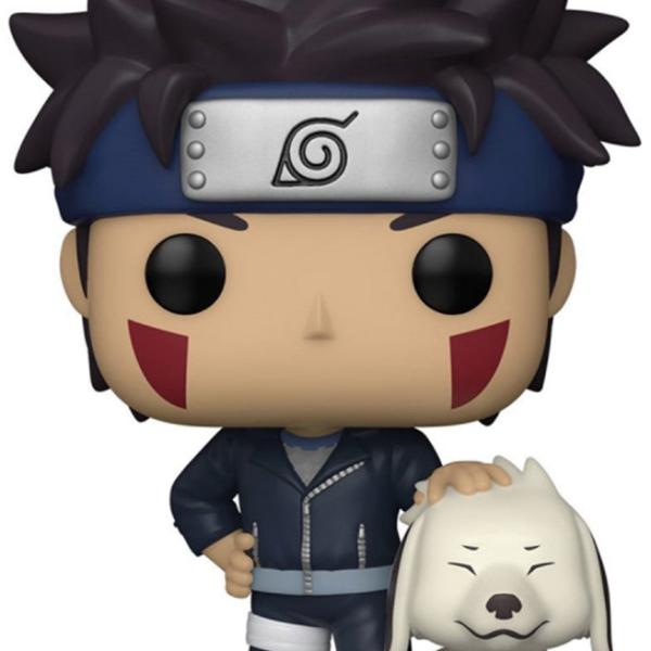 Figura Pop! Kiba C/ Akamaru Naruto Shippuden - FUNKO