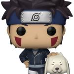 Figura Pop! Kiba C/ Akamaru Naruto Shippuden - FUNKO