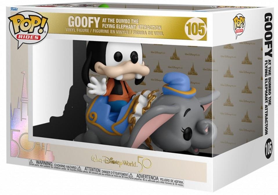 Figura Pop! Dumbo com Pateta Walt Disney World 50TH - FUNKO