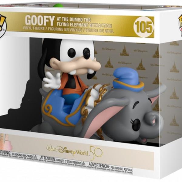 Figura Pop! Dumbo com Pateta Walt Disney World 50TH - FUNKO