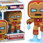 Figura POP! Marvel: Holiday - Gingerbread Iron Man - FUNKO