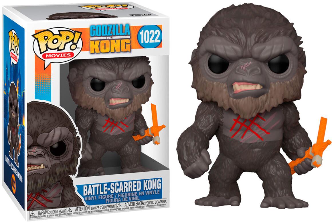 Figura POP! Movies: Godzilla vs Kong - Battle Scarred Kong - FUNKO