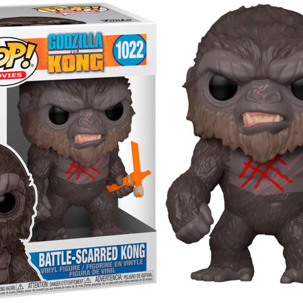 Figura POP! Movies: Godzilla vs Kong - Battle Scarred Kong - FUNKO