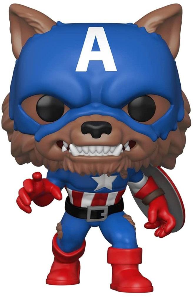 Figura POP! Capwolf – Marvel - FUNKO