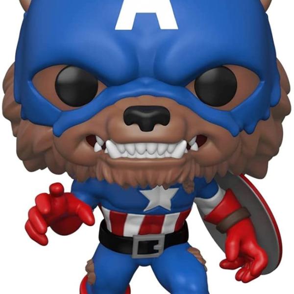 Figura POP! Capwolf – Marvel - FUNKO