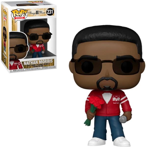 Figura POP! Rocks: Boyz II Men - Nathan Morris - FUNKO