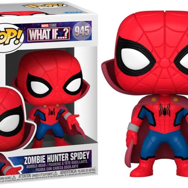 Figura Pop! Zombie Hunter Spidey Marvel: What if? - FUNKO