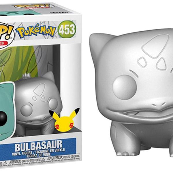 Figura POP! Games Pokémon - Bulbasaur (Metallic) - FUNKO