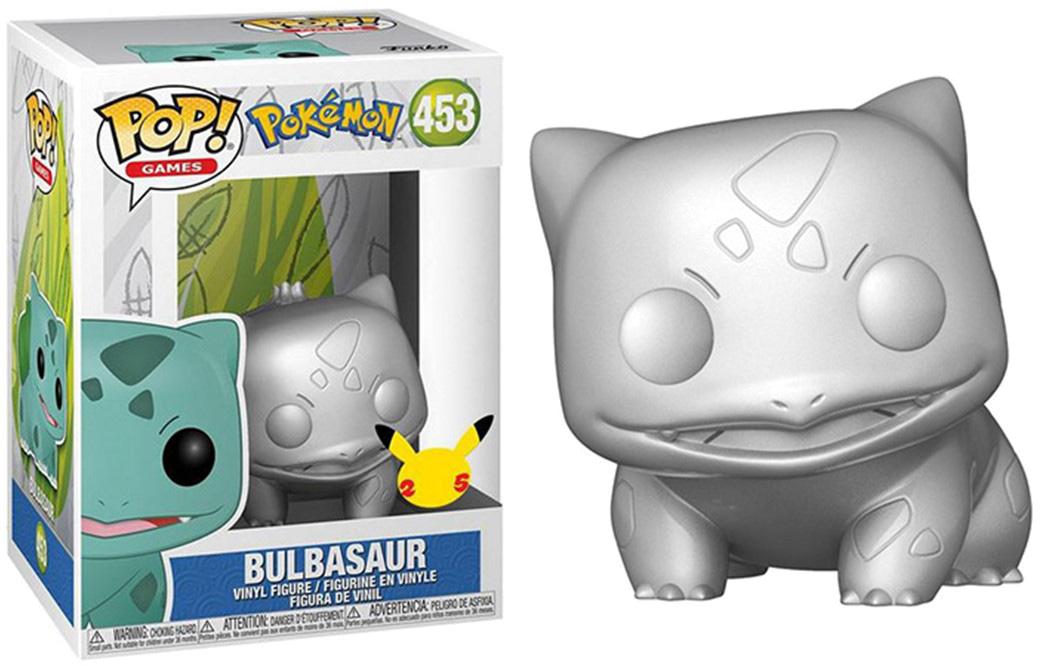 Figura POP! Games Pokémon - Bulbasaur (Metallic) - FUNKO