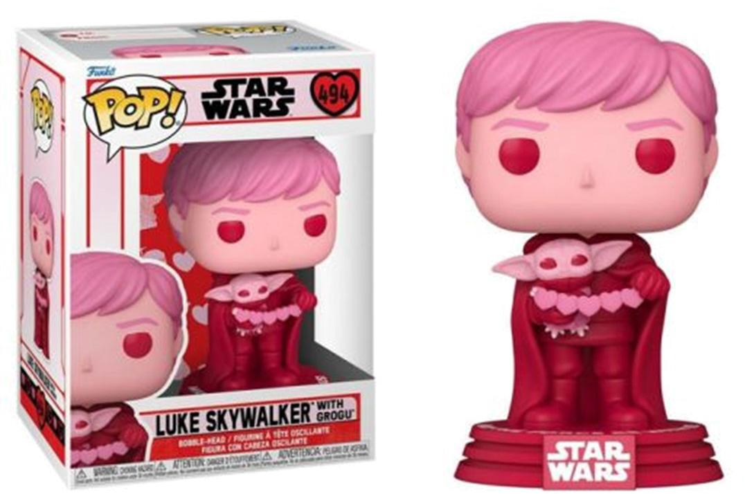 Figura POP! Star Wars: Valentines - Luke & Grogu - FUNKO
