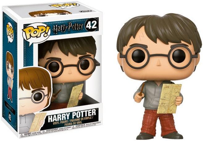 Figura Pop! Harry com Mapa Marauders Harry Potter - FUNKO