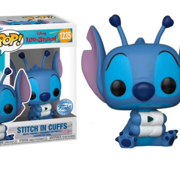 Figura POP! Disney: Lilo & Stitch - Stitch in Cuffs Exclusive - FUNKO
