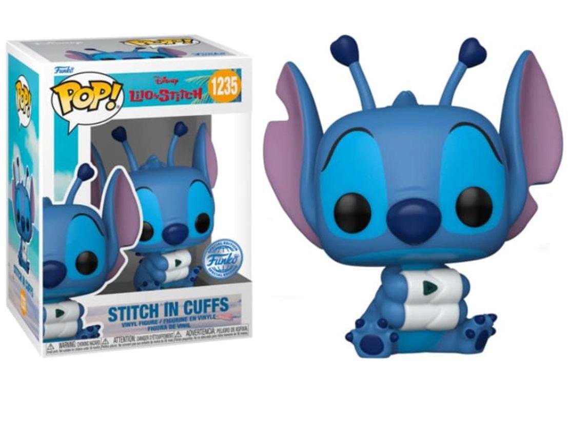 Figura POP! Disney: Lilo & Stitch - Stitch in Cuffs Exclusive - FUNKO