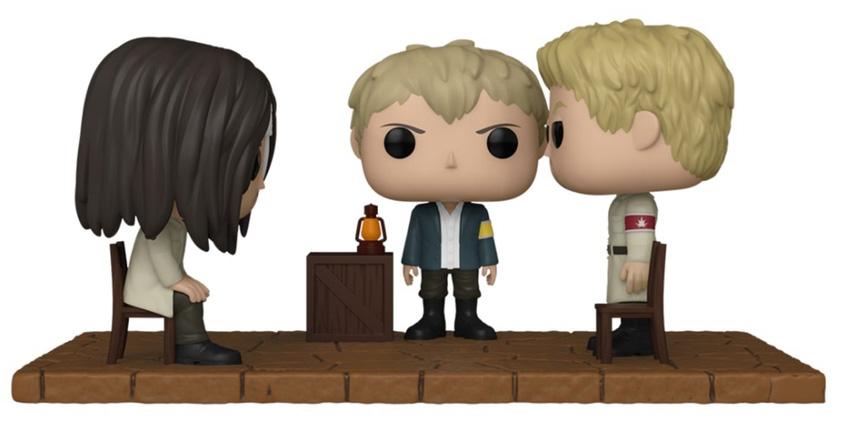 Figura Pop! Eren Reunião C/ Reiner Attack On Titan S5 - FUNKO