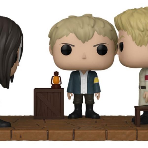 Figura Pop! Eren Reunião C/ Reiner Attack On Titan S5 - FUNKO
