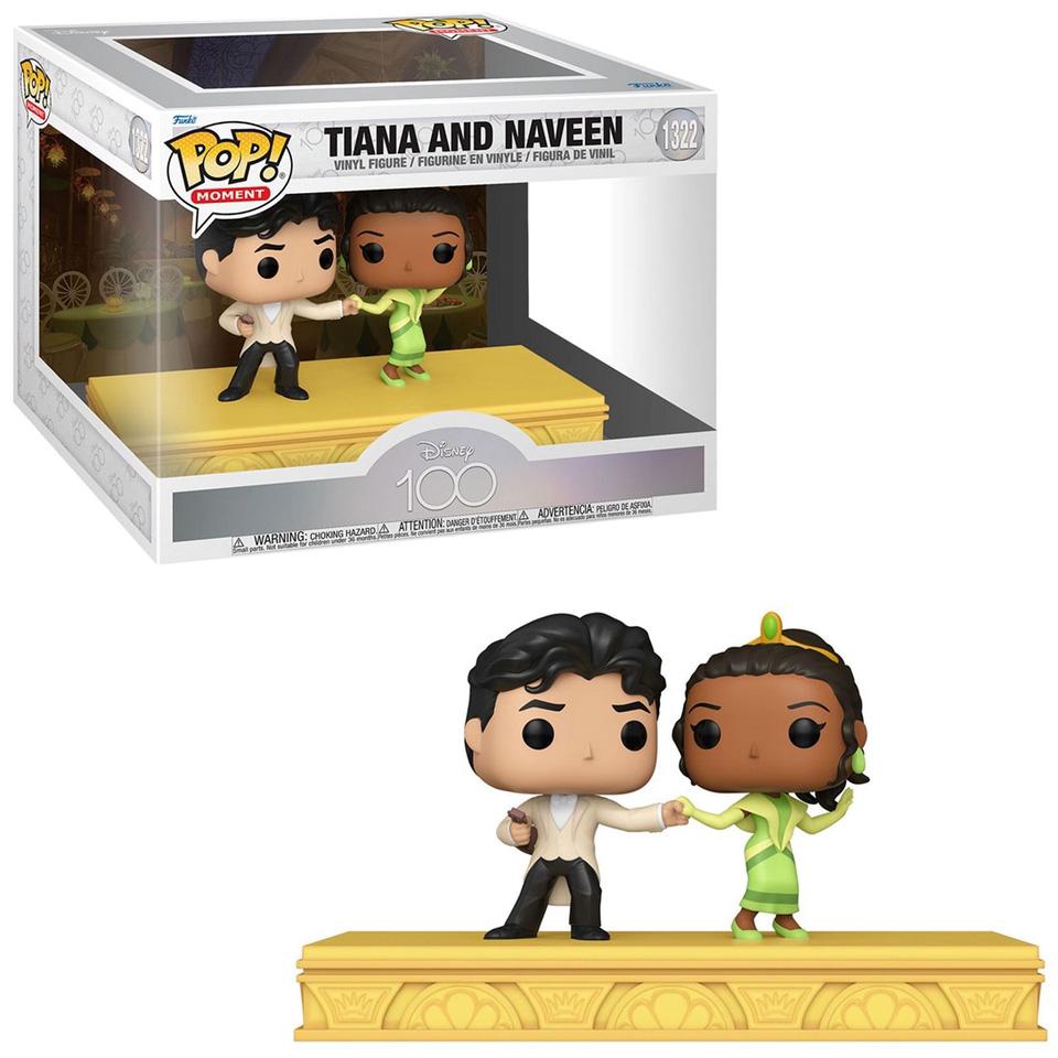 Figura Pop! Tiana & Naveen Disney 100 Aniversário - FUNKO