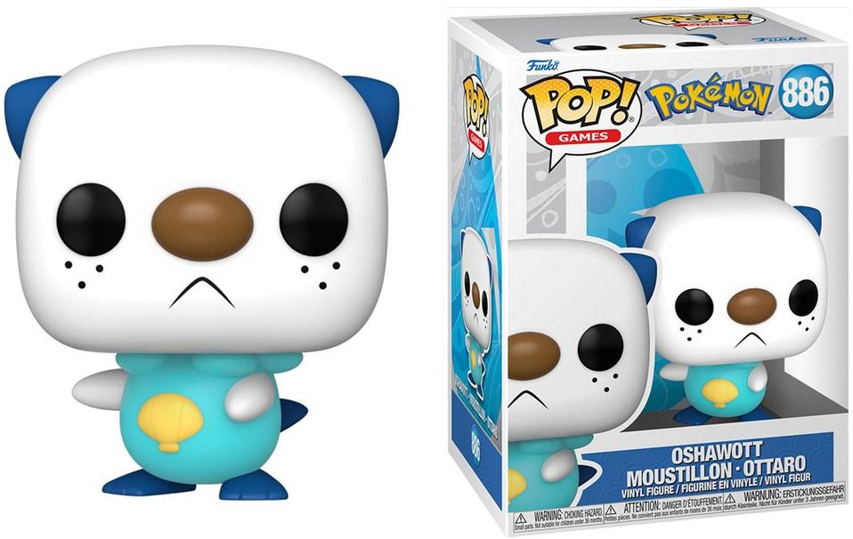Figura Pop! Oshawott Pokemon - FUNKO