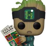 Figura Pop! Groot De Pijama C/ Livro Marvel Guardiões da Galáxia - FUNKO
