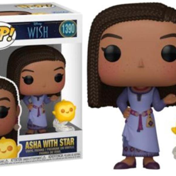 Figura POP! Disney Wish - Asha with Star - FUNKO