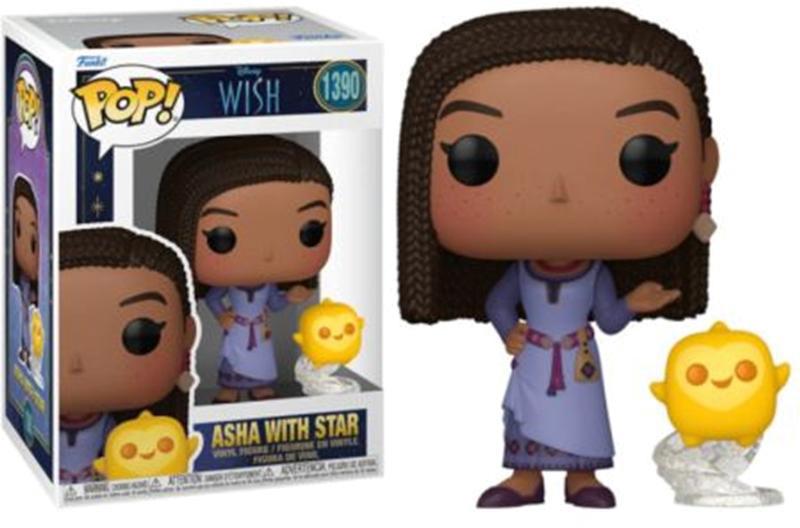 Figura POP! Disney Wish - Asha with Star - FUNKO