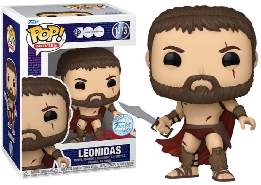 Figura POP! Movies: 300 - Leonidas (Bloody) - FUNKO