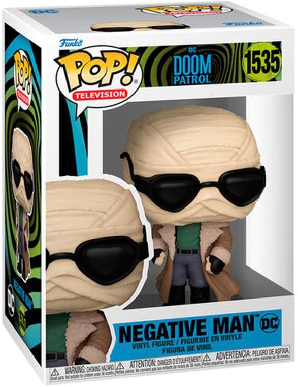 Figura POP! DC Doom Patrol Negative Man - FUNKO