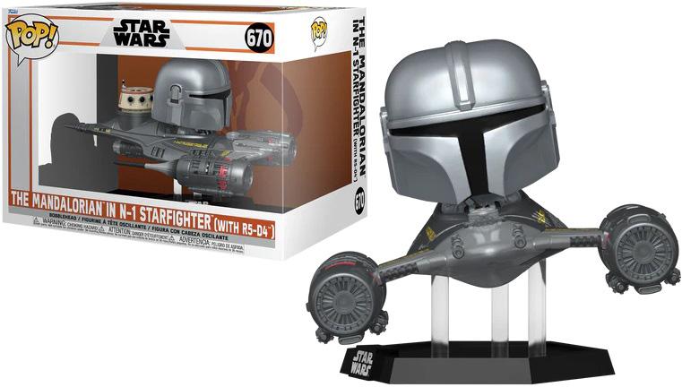 Figura Pop! The Mandalorian In N1 Starfighter Star Wars The Mandalorian - FUNKO