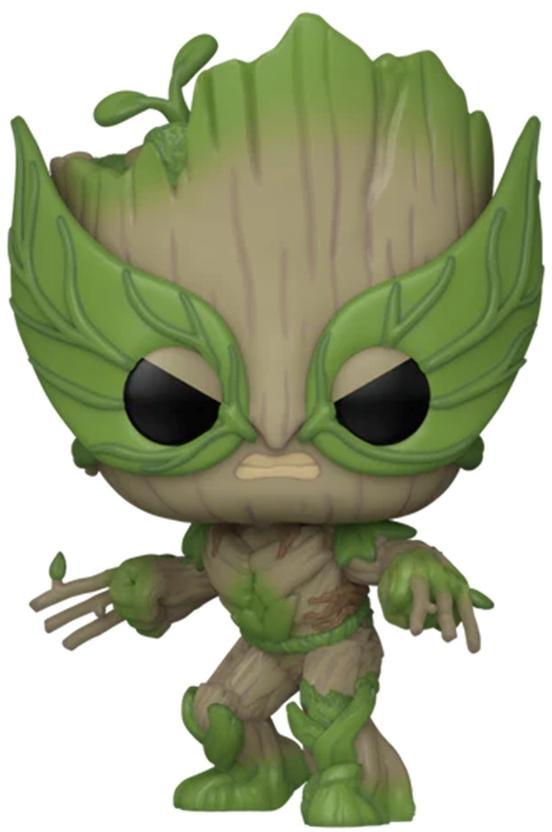 Figura POP! Marvel We Are Groot Groot as Wolverine - FUNKO