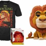 Figura Pop! Mufasa Rei Leão c/ Camisola Tamanho M - FUNKO
