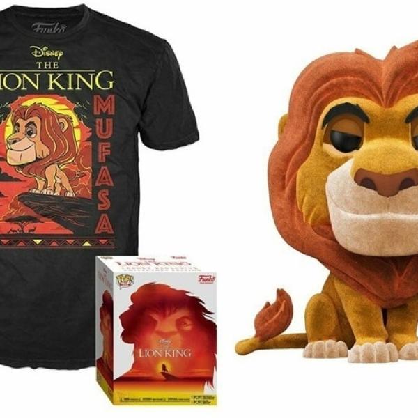Figura Pop! Mufasa Rei Leão c/ Camisola Tamanho M - FUNKO