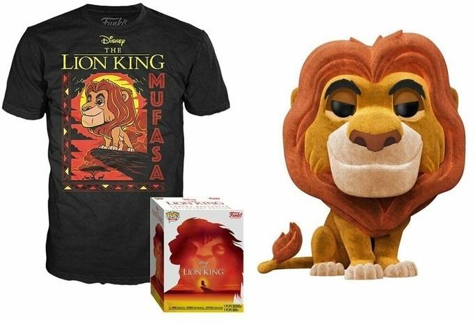 Figura Pop! Mufasa Rei Leão c/ Camisola Tamanho M - FUNKO