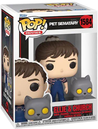 Figura POP! Pet Sematary Ellie & Church - FUNKO