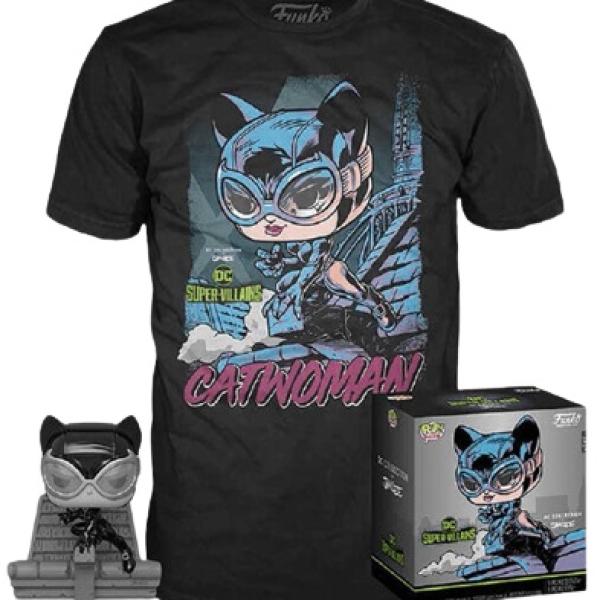 Figura Pop! Catwoman DC c/ Camisola Tamanho M - FUNKO