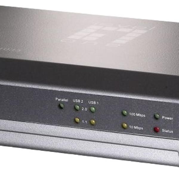 Servidor de Impressão Ethernet LAN FPS - 1033 (Cinzento) - LEVEL ONE
