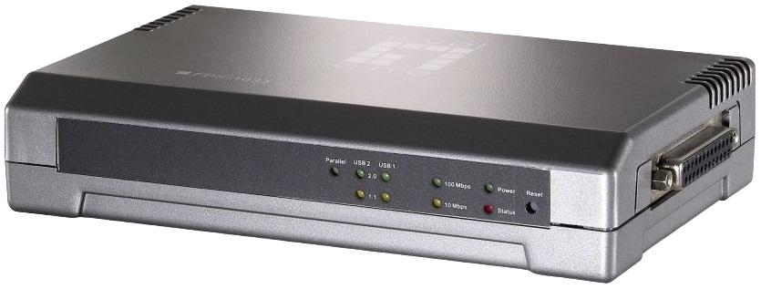 Servidor de Impressão Ethernet LAN FPS - 1033 (Cinzento) - LEVEL ONE