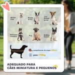 Carrinho para Animais de Estimação Carrinho para Cães Dobrável com Compartimento Desmontável 4 Portas 81x58x97,5 cm Cáqui