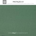 Toldo de Substituição 3x3m para Pérgolas Toldo de Substituição de Pérgolas de Jardim Verde