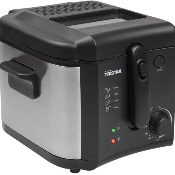 Fritadeira Elétrica 2,5L 1600W (Preto) - TRISTAR