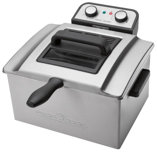 Fritadeira Dupla 3000W 5L (Inox) - ProfiCook