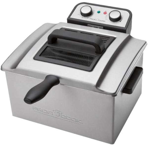 Fritadeira Dupla 3000W 5L (Inox) - ProfiCook