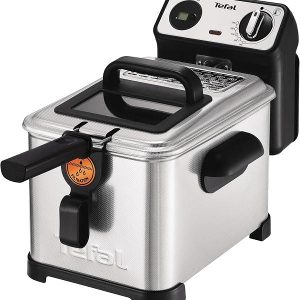 Fritadeira Filtra Pro 3L 2400W FR5111 (Preto/Inox) - TEFAL