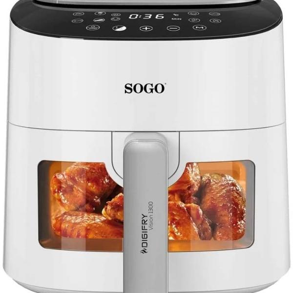 Fritadeira Air Fryer 4L 1300W (Branco) - SOGO