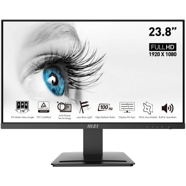 Monitor MSI MP243X 23.8" FullHD IPS 100hz 4ms 1xHDMI 1xDP Audio