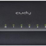Switch de Rede 5 Portas 10/100Mbps UnManaged - CUDY