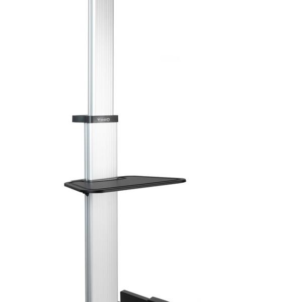 Suporte de Chão Portátil p/ TV 50Kg 37 a 86 (Preto/Prateado) - TooQ