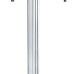 Suporte de Chão The Tower p/ Tv 37 a 70 Máx. 70Kg (Prateado) - TOOQ