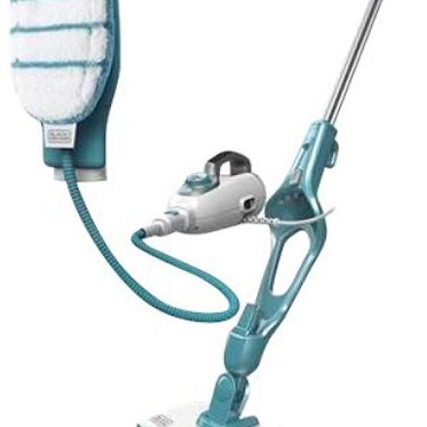 Máquina Limpeza a Vapor 9IN1 Steam - mop 1300W (Azul Turquesa) - BLACK&DECKER