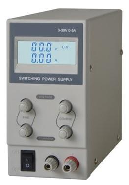 Fonte Alimentação Regulável 0~30V 0~5A c/ Visor LCD